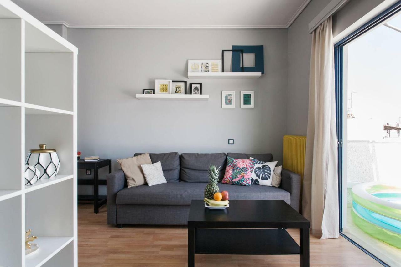 Appartamento Penthouse - Center Of Atene Esterno foto